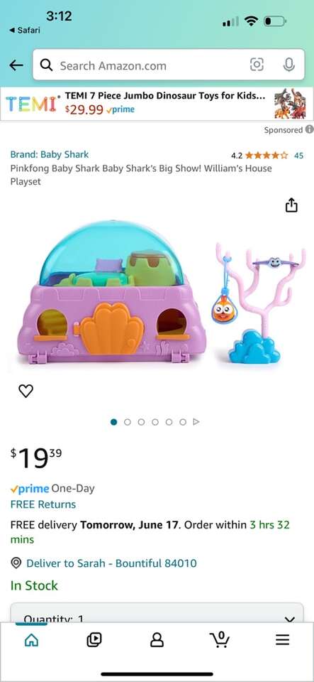 Baby Shark's Williams House Playset