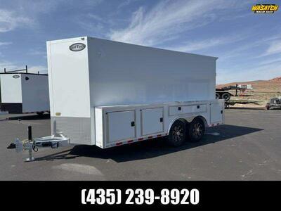 CellTech 8.5X16 14K WORKBENCH COMMERCIAL DUTY Cargo / Enclosed Trailer