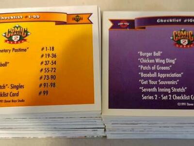 1991 Upper Deck Comic Ball 2 Cards