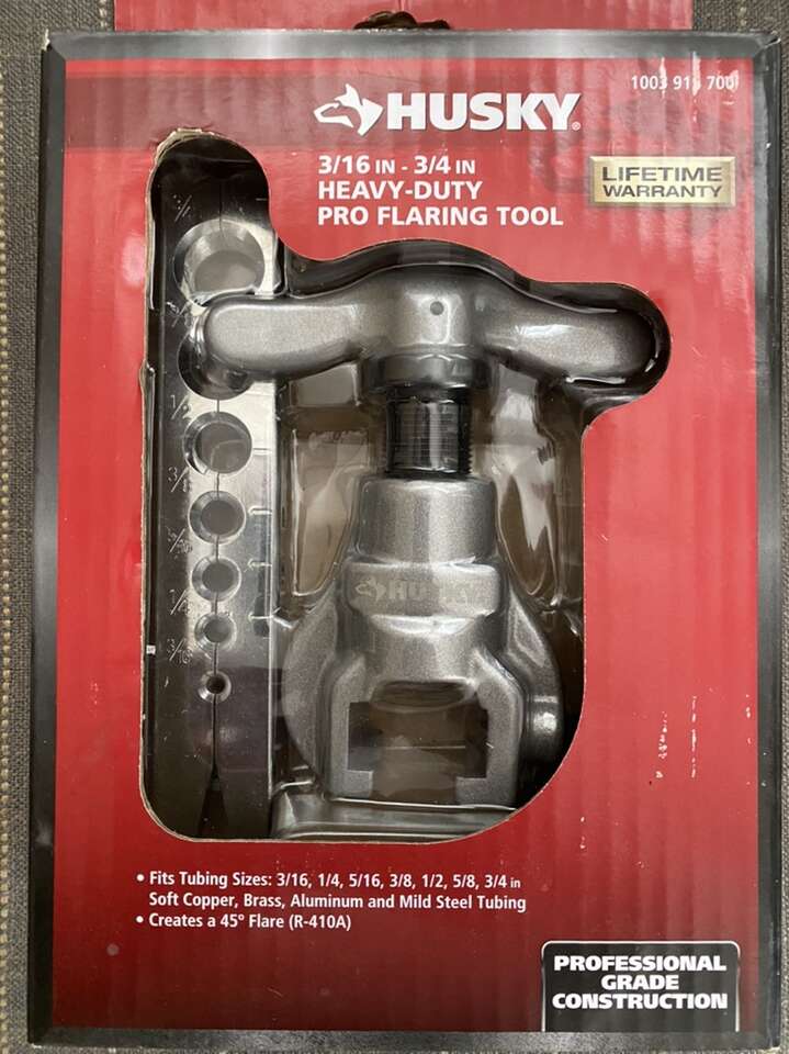 Pro Tube Flaring Tool By Husky