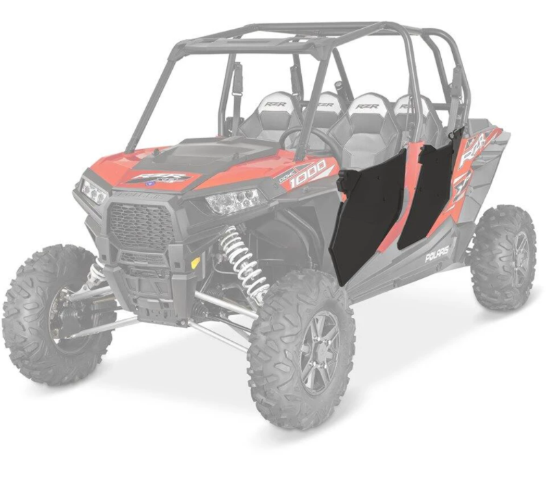 OEM Polaris RZR 4 Seater Aluminum Lower Half Doors