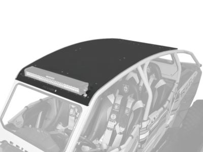 Pro Armor RZR Black Asylum Aluminum Roof with Light Bar Pocket