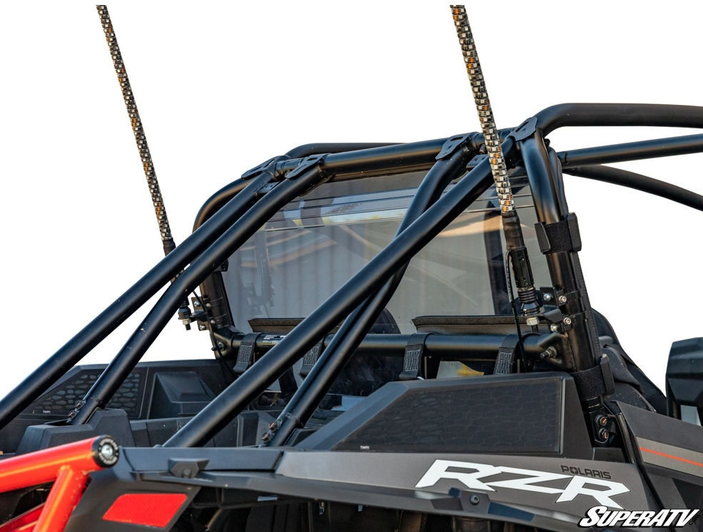 SuperATV Rear Windshield For Polaris RZR Turbo S