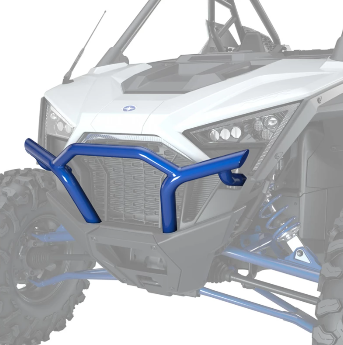 OEM Polaris RZR Pro XP Front Low Profile Blue Bumper