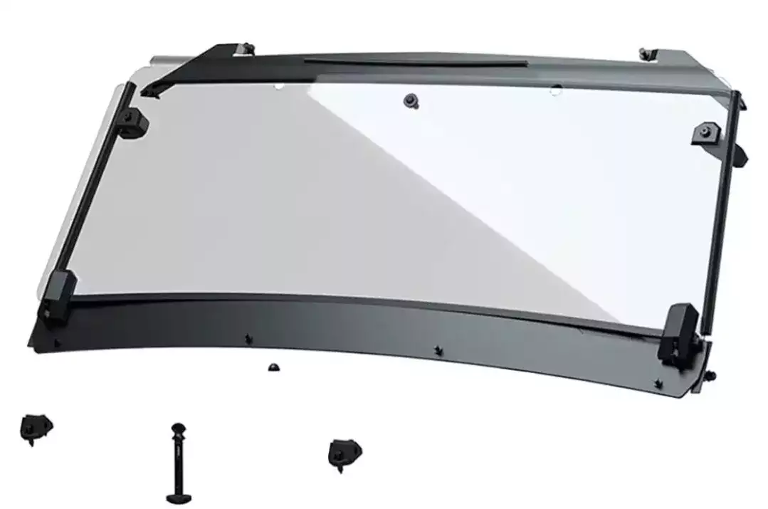 Polaris General Poly Flip-Down Windshield OEM