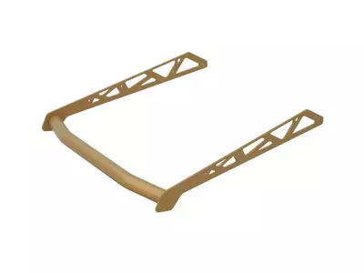 Polaris Matte Gold Metallic Extreme 155" 163" Rear Bumper