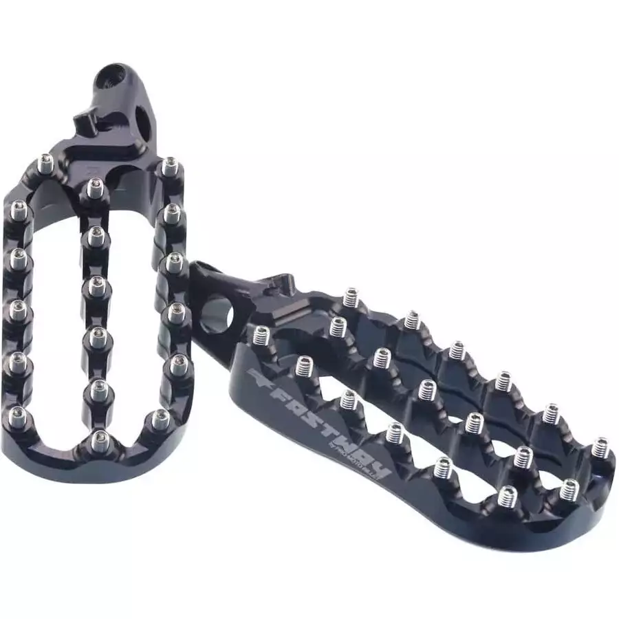 Fastway Adventure Foot pegs - Pegs Only - Black