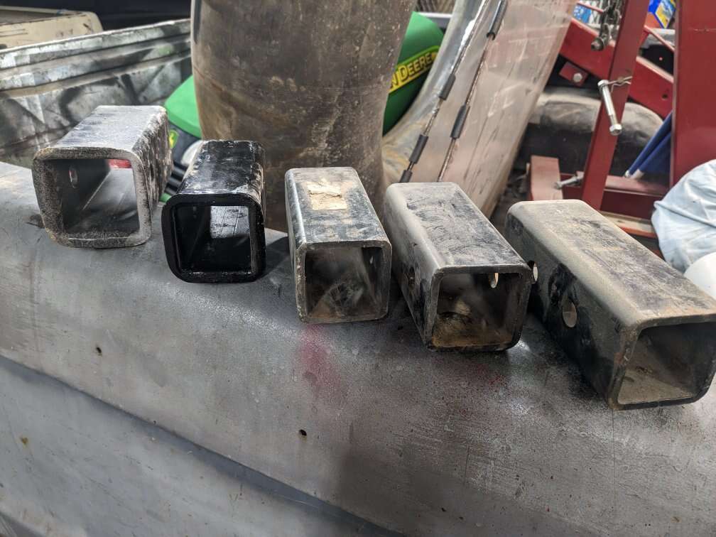 Trailer receiver adapter reducer 3 2.5 2 1/2 hitch