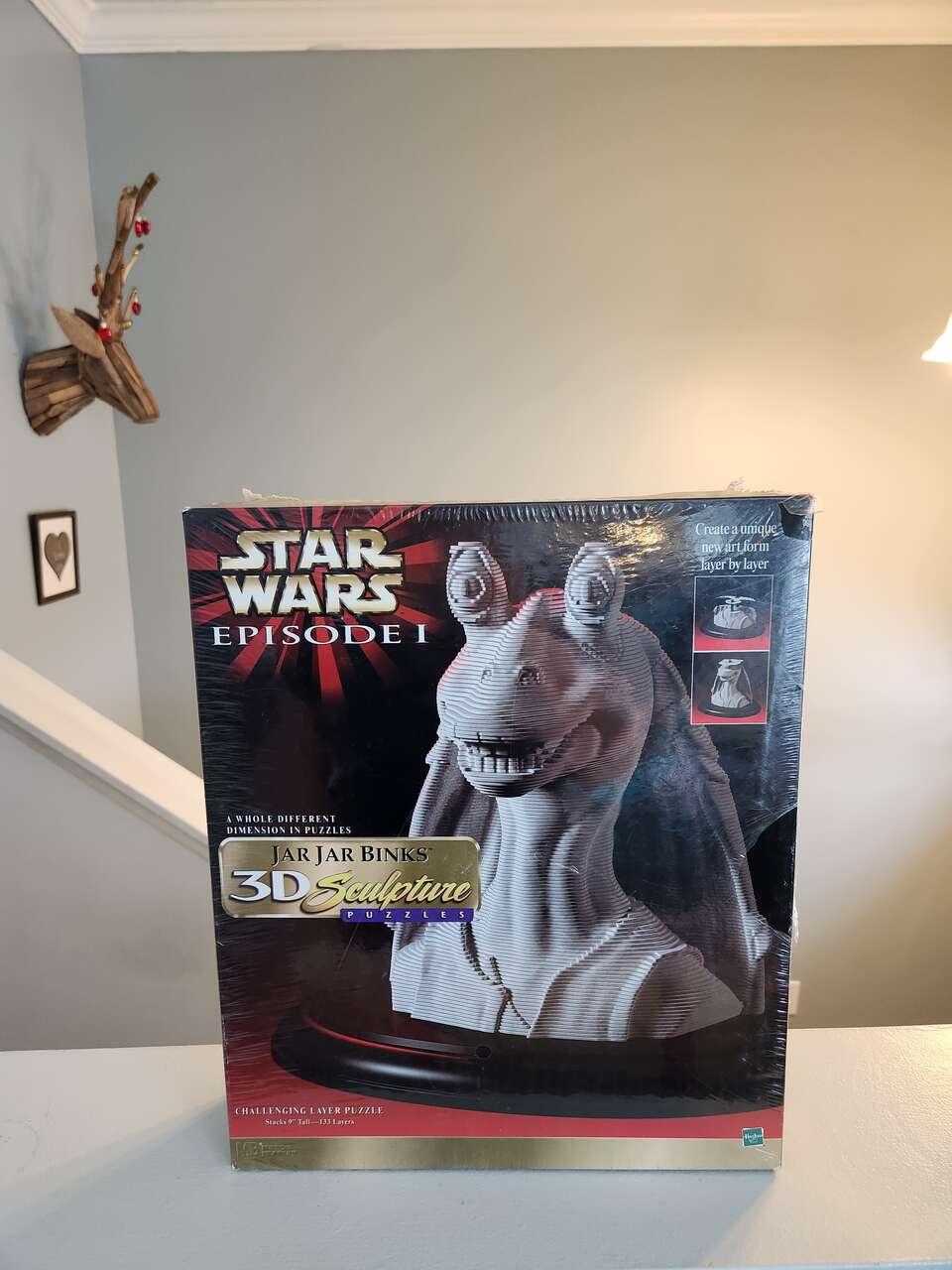 jar jar binks 3d sculpture puzzle