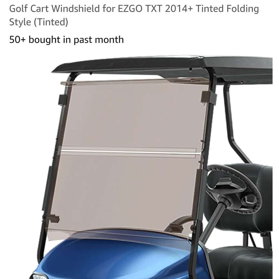 Golf Cart Windshield TXT 2014+ Tinted Fol