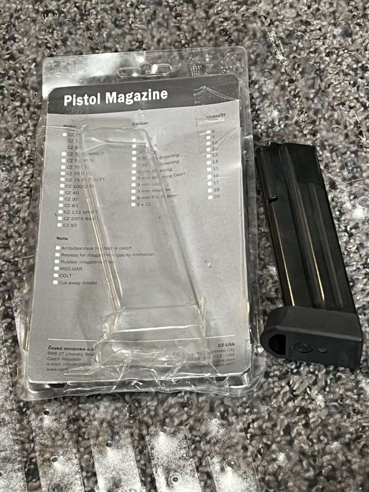 CZ .40 S&W 10-round Magazine - CZ 75 Compact