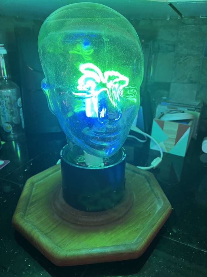 Glass Head Lamp