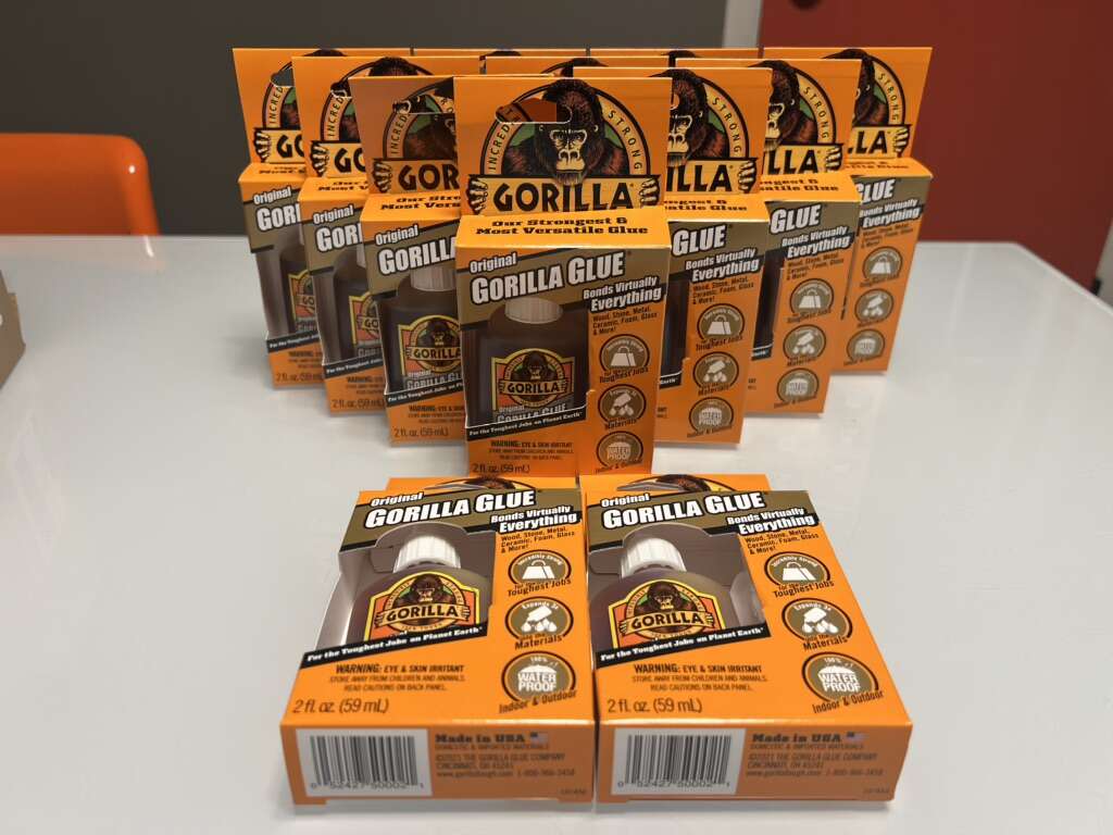 Lot Of 112 Gorilla Glue 2 Ounce Bottles