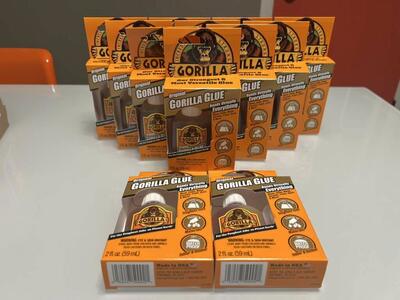 Lot Of 112 Gorilla Glue 2 Ounce Bottles