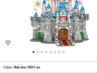 LOZ Mini Blocks Dream Castle Set - Not LEGO Brand