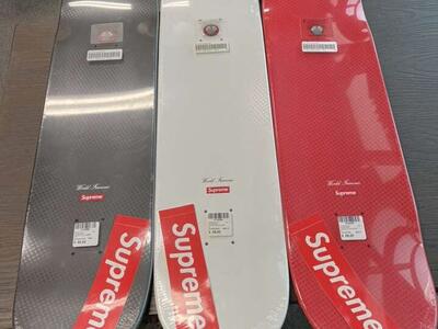 Set Of 3 SUPREME Skateboard Decks - Please Read
