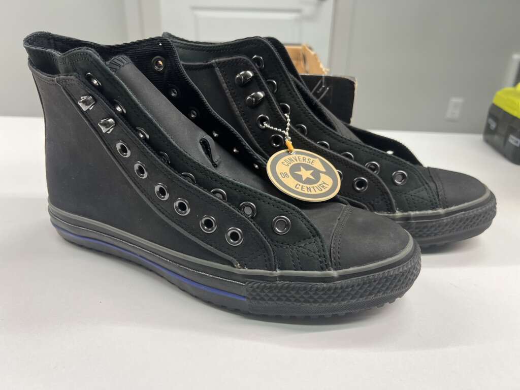 Rare Converse Double Upper Leather Boots / Shoes