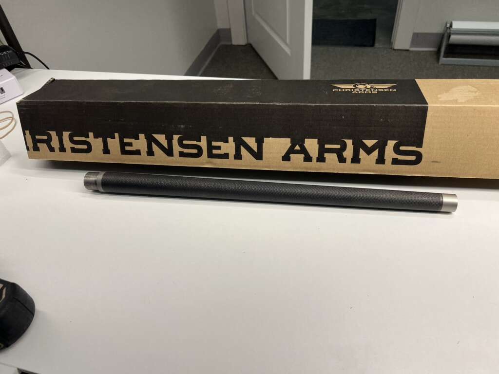 Christensen 20 Inch Carbon Barrel 6.5 Creedmoor