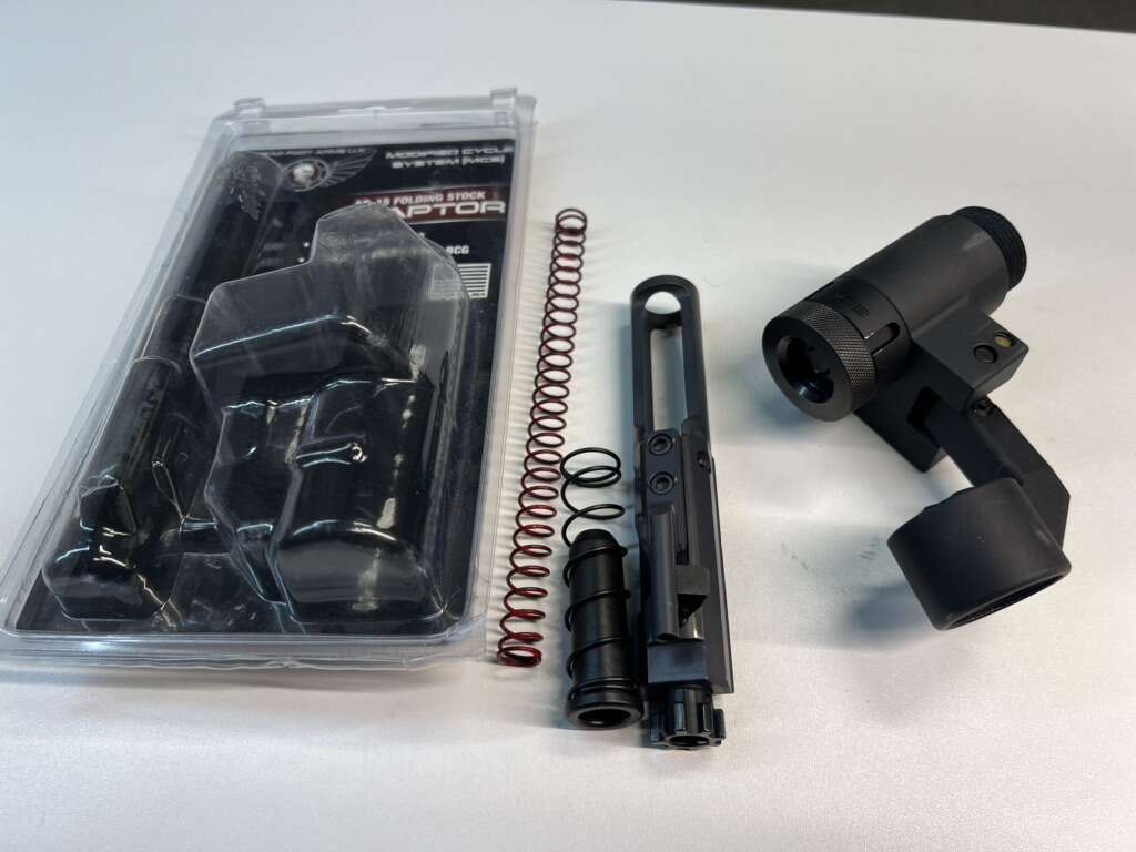 AR-15 Folding Stock Adaptor Modified Cycle System