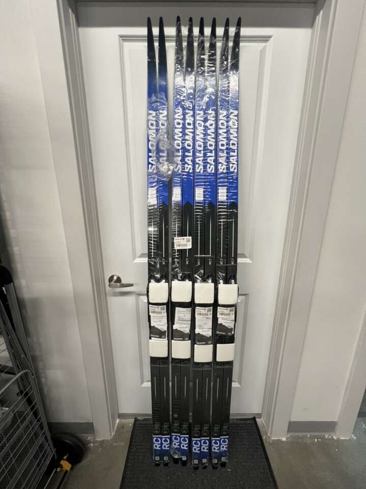 NEW Salomon RC7 Shift BDG 201 Cross Country Skis