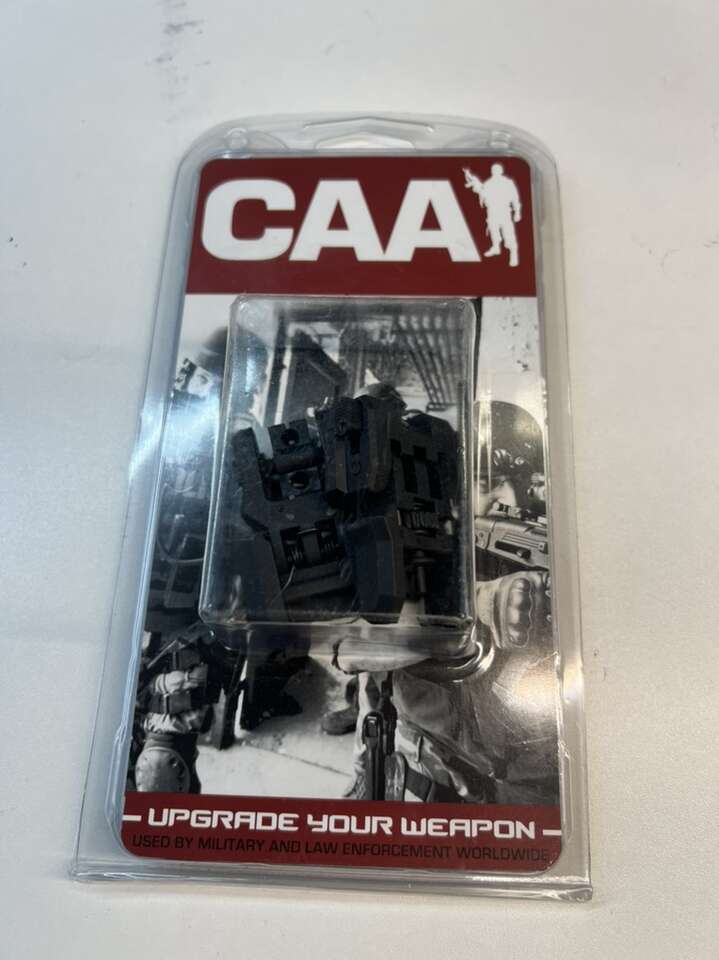 CAA Polymer Flip Up Front And Rear Sights FFS FRS