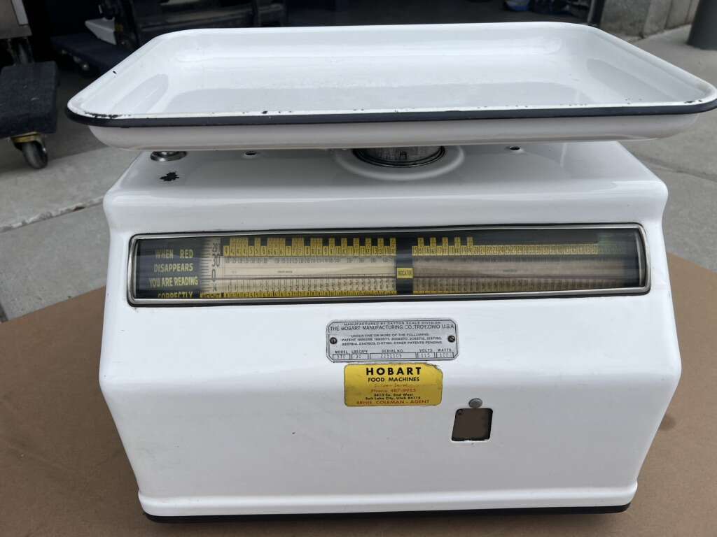 Dayton Hobart Enameled Grocery Produce Scale