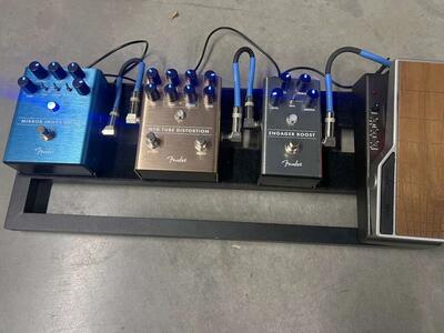 FENDER Electric Guitar Effects Pedals Blues Setup