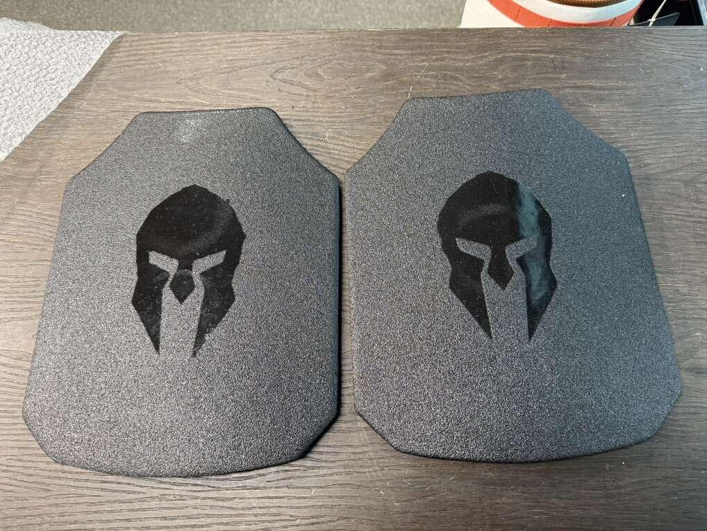 2 New Spartan Armor Systems 11x14 Plates AR-500