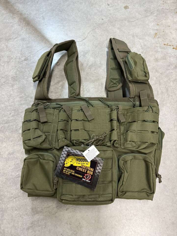 Voodoo Tacitcal Big Boy Chest Rig 3XL-5XL - Green