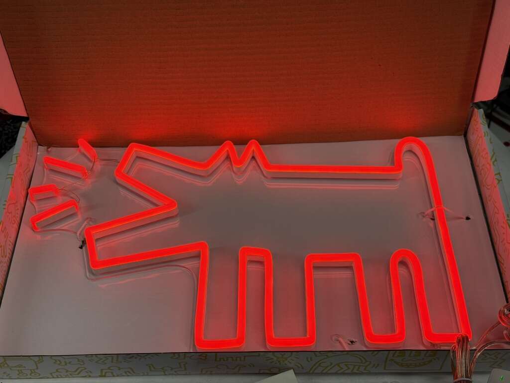 Yellowpop X Keith Haring Barking Dog LED Sign