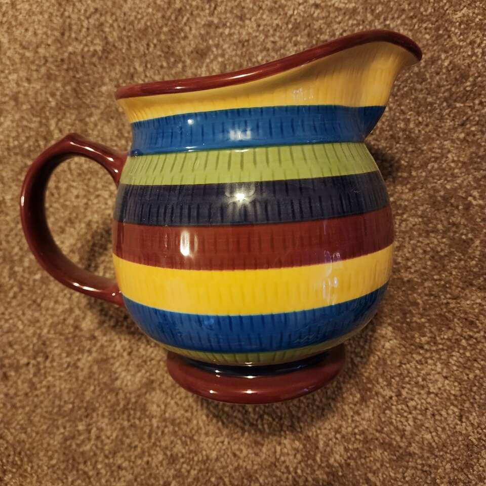 Longaberger Pitcher and Mugs
