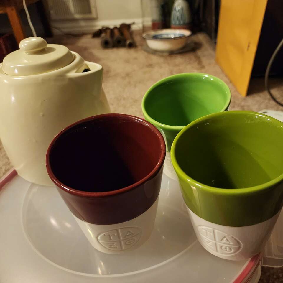 Starbucks Teapot and Teacups