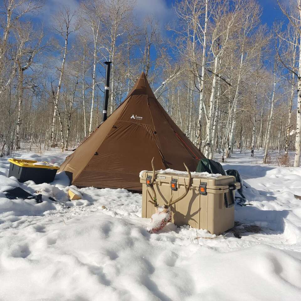 Luxe Xl megahorn tipi ten… Outdoors and Sporting