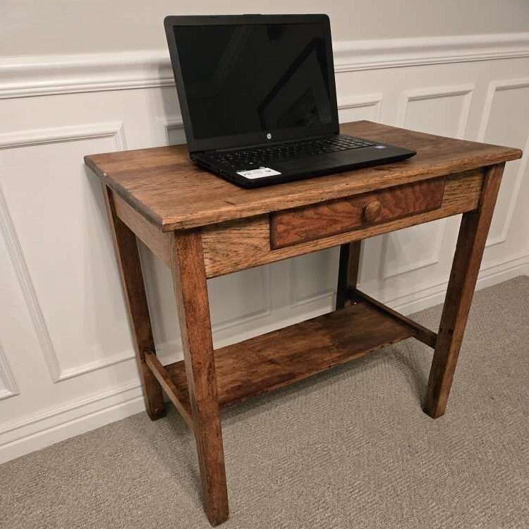 Mission style Oak desk