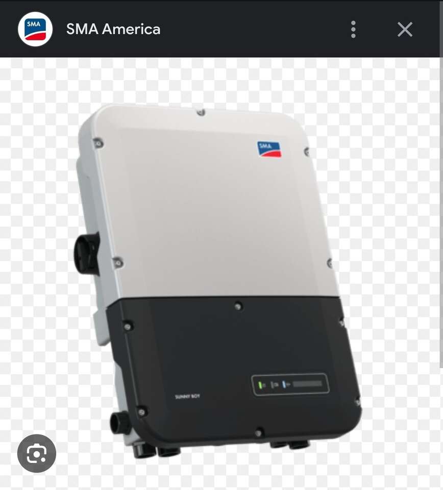 SMA Sunny Boy Sunny Island Solar Help