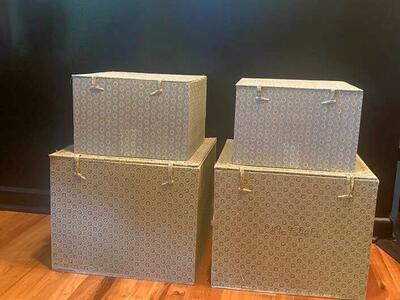 VNTG Asian / Chinese Storage Boxes