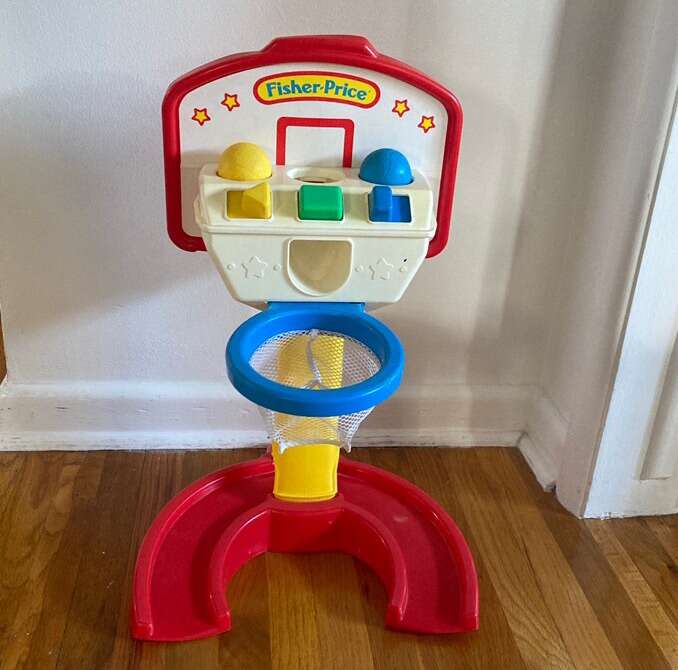 Vintage 90’s Fisher Price Baby Basketball Learning