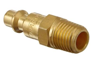Amflo CP21B 1/4 in. Brass air coupler