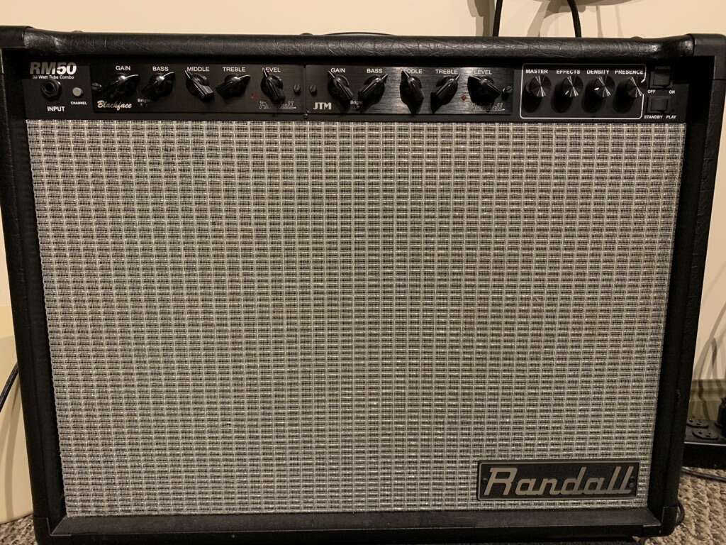 Randall RM50 tube combo amp and MTS modules