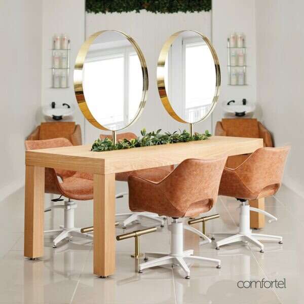 Halo Salon Double Sided Mirror