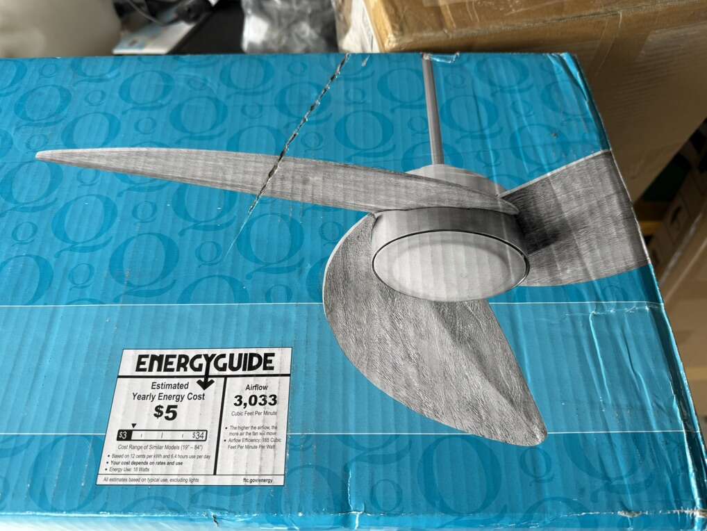 Quorum International The Trinity Ceiling Fan 52