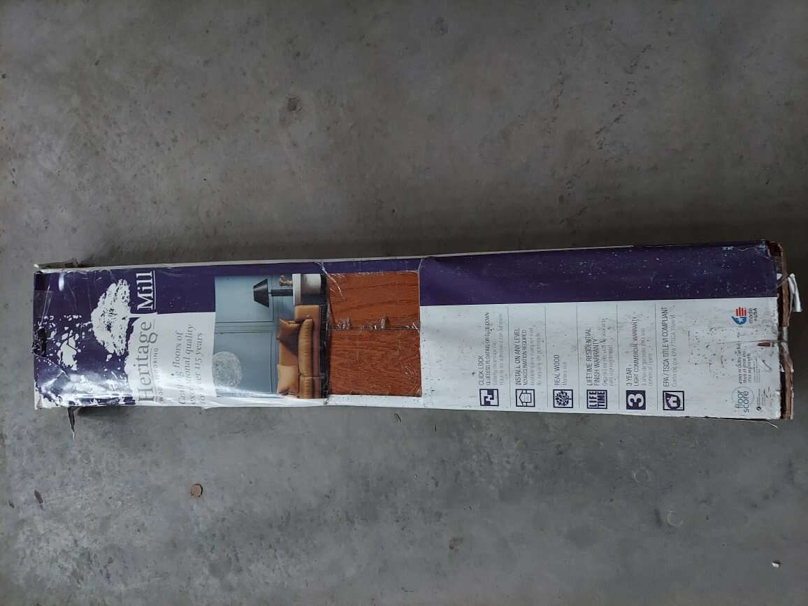 Harvest Oak Wood flooring 1 box