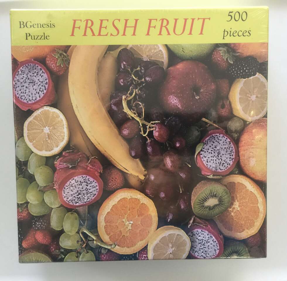 BRAND NEW - Never opened - FRESH FRUIT puzzle 500 pieces