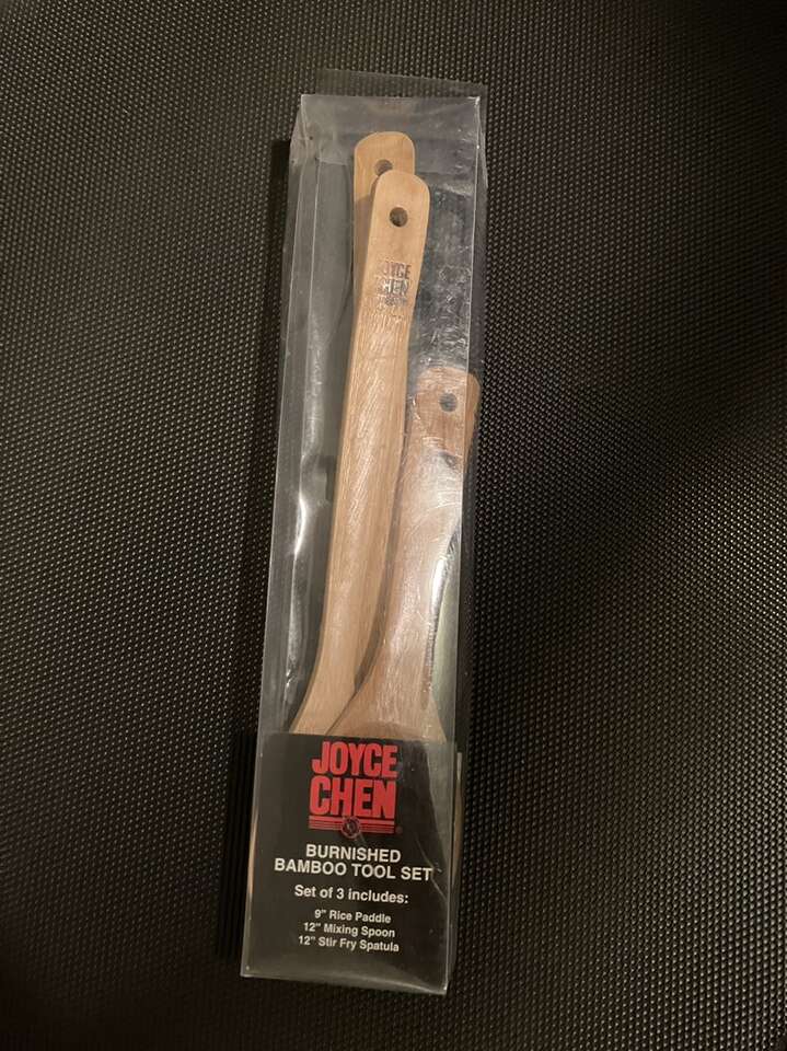 Joyce Chen burnished bamboo tool set