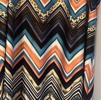 Chevron Maxi Skirts Size M