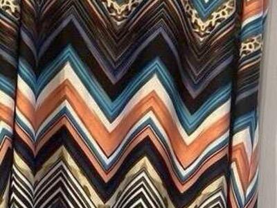 Chevron Maxi Skirts Size M