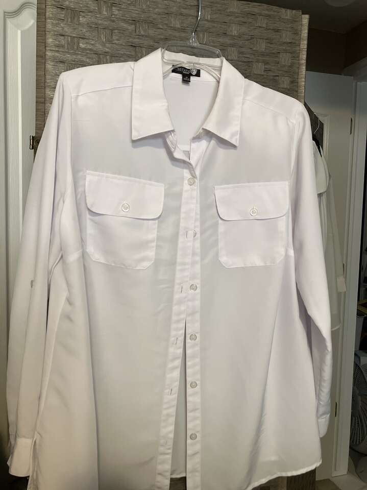 Notations 1X Button-down Shirt -polyester