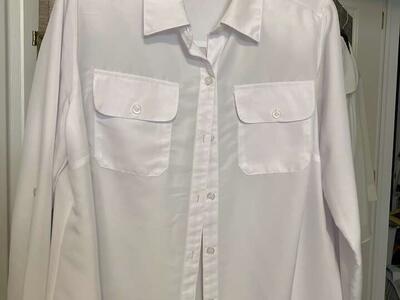 Notations 1X Button-down Shirt -polyester