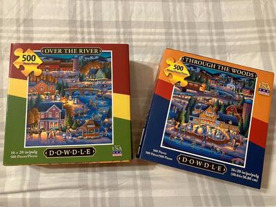 Dowdle Puzzles! Over The River & Through The Woods