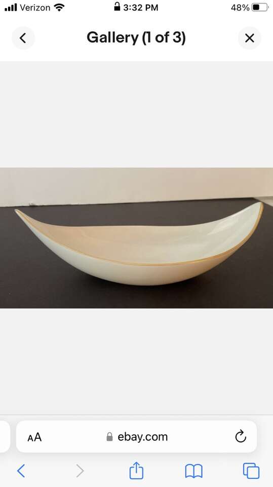 Lenox Dish With Pointed Ends And Good Trim